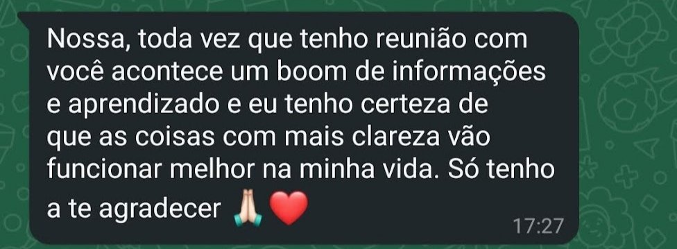 Depoimento real de aluna via WhatsApp 3